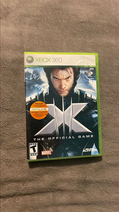 Xbox 360 X-Men The Official Game Complete