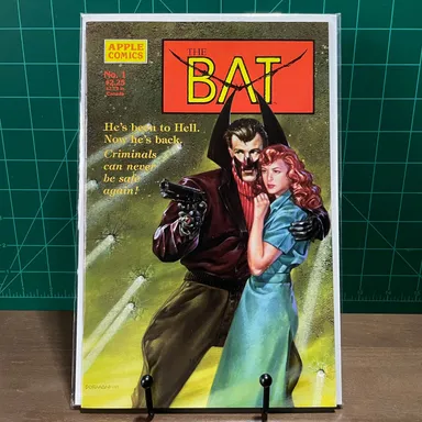Bat, The #1 Dave Dorman Cover, Apple Comics 1990