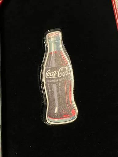 1 oz .999 Silver Pamp Vintage Coca Cola Bottle Vending Machine