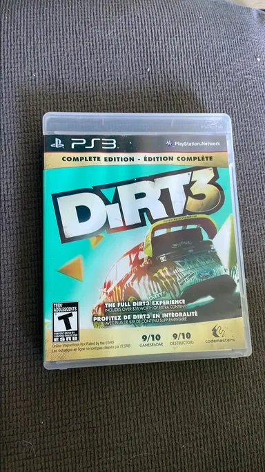 PS3 Dirt 3 Complete Edition Complete