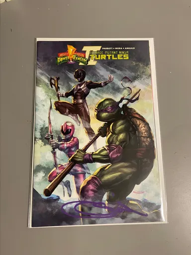 TMNT MMPR II #2 Signed by Sajad Shah
