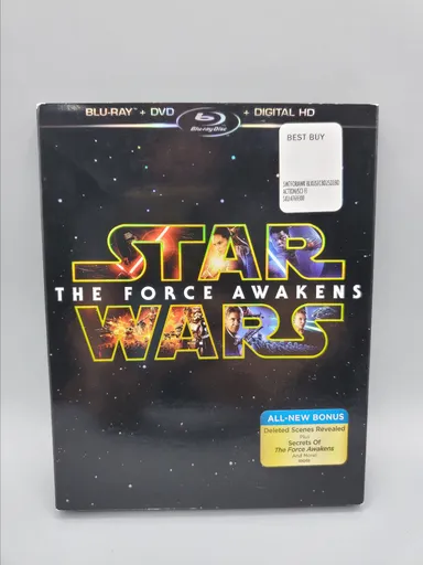 Star Wars Episode VII The Force Awakens Blu-ray/DVD Daisy Ridley John Boyega