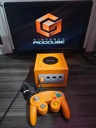 Nintendo GameCube Orange Mod (Picoboot + Sd2sp2) 32gb MicroSd