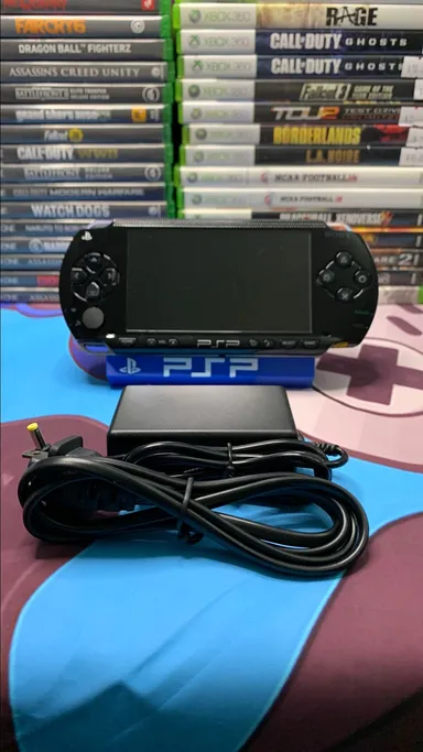 PSP Sony psp black 30 + games built in #2