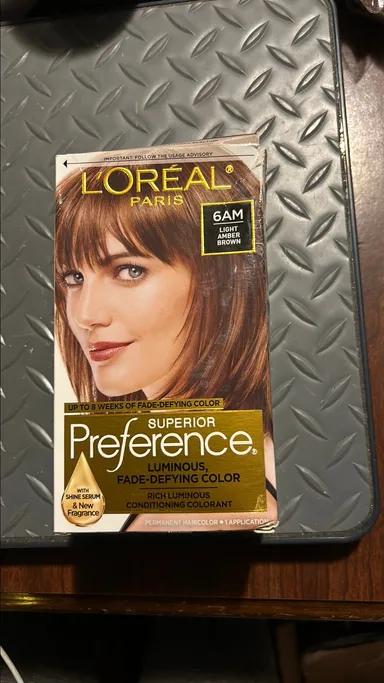 L'Oréal Preference Light Amber Brown hair color