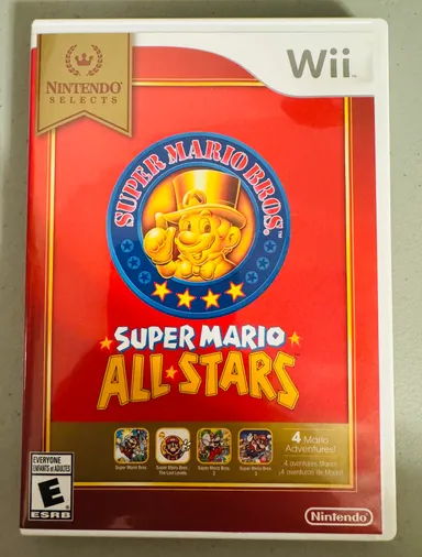 Super Mario All Stars (Nintendo Wii, 2011) CIB w/ Manual