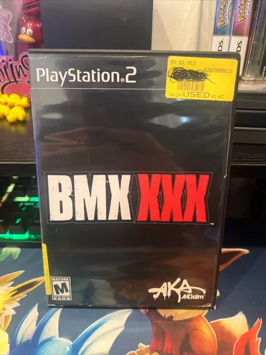 BMX XXX || PlayStation 2 2002 || CIB w/ Poster Tested