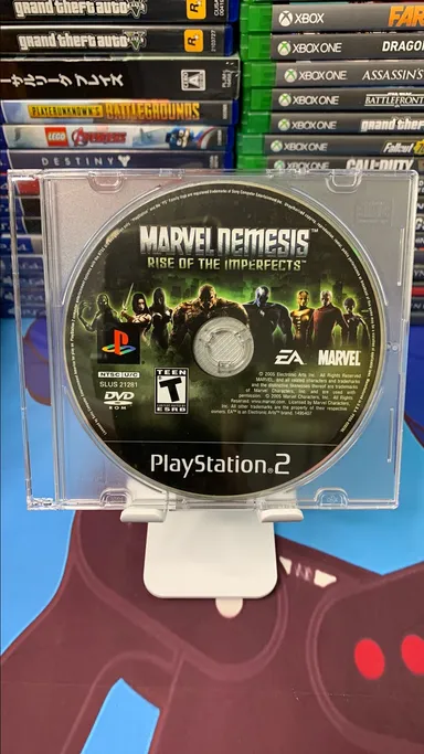 Ps2 marvel, nemesis rise of the imperfects #2