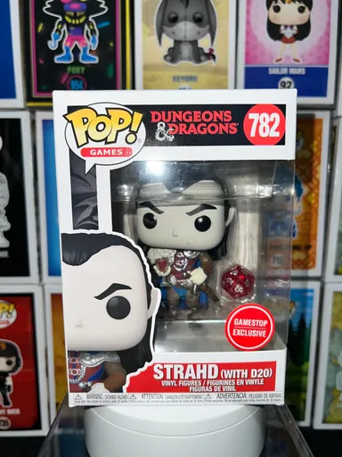 Funko Pop! Dungeons & Dragons - Strahd (with D20) - GS (Exclusive) W/Protector