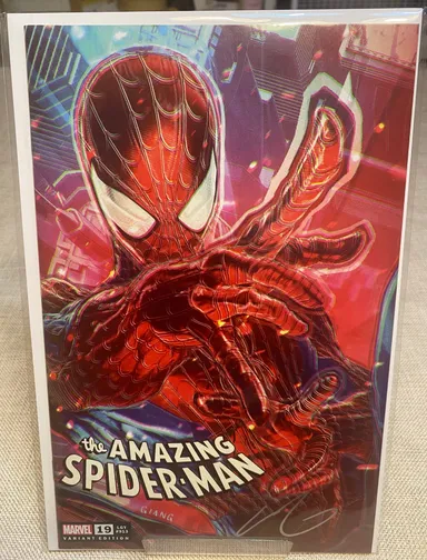 Amazing Spider-Man #19 Big Time Collectibles Variant SIGNED by John Giang with COA!