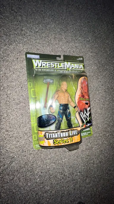 WWF Jakks Pacific WrestleMania 2000 Titan Tron Live Series 3 The Rock -NIB