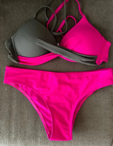Pink/Grey bikini
