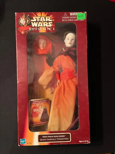 1998 Star Wars Episode I 12" Hidden Majesty Queen Amidala Doll Figure  New NIB