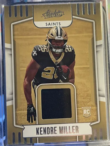 Kendre Miller RC 2023 Panini Absolute Rookie Patch