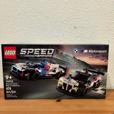 LEGO SPEED CHAMPIONS: BMW M4 GT3 & BMW M Hybrid V8 Race Cars (76922)