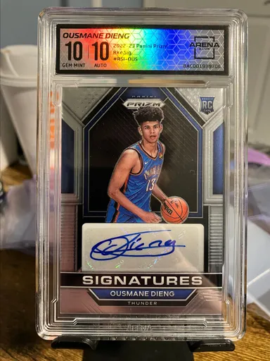 O dieng rookie auto arena 10 10