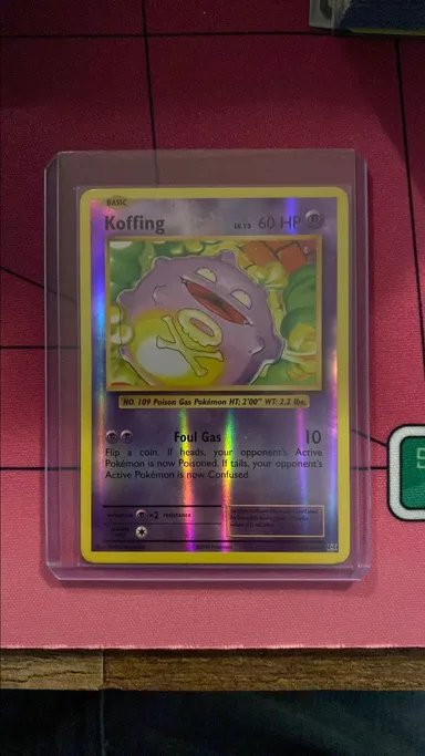 Koffing Reverse Holo Evoulutions #50
