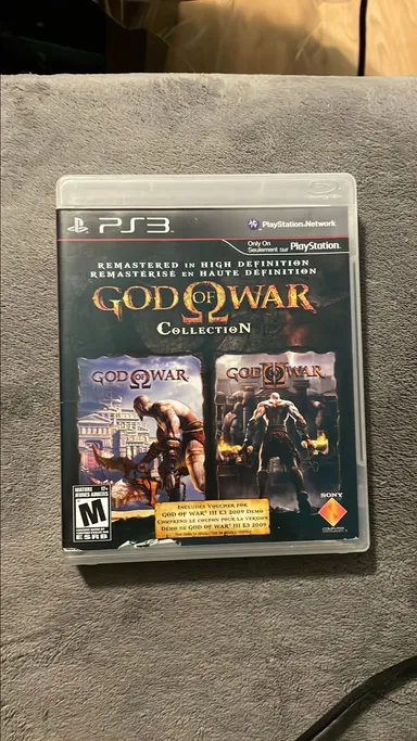 PS3 God of War Collection Complete