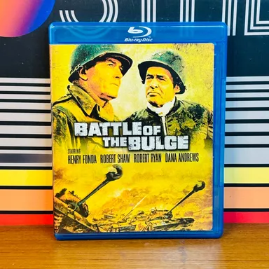 Battle of the Bulge Blu-ray 1965 Henry Fonda Robert Shaw Robert Ryan WW2 WWII