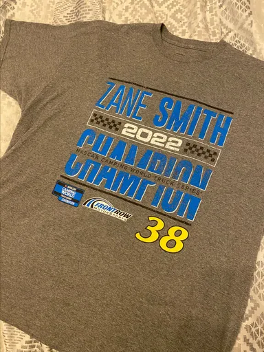 2022 Zane Smith 38 Speedco Truck Racing Shirt 2XL