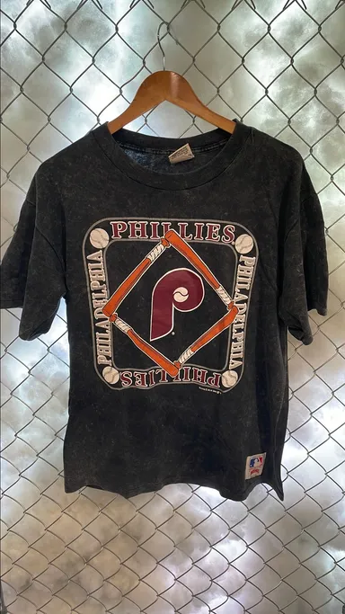 Vintage 1989 Philadelphia Phillies nutmegT-shirt