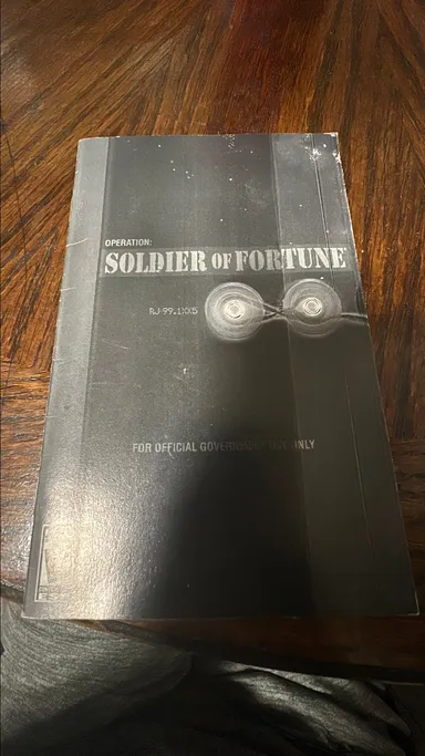 Soldier of fortune manny only ps2