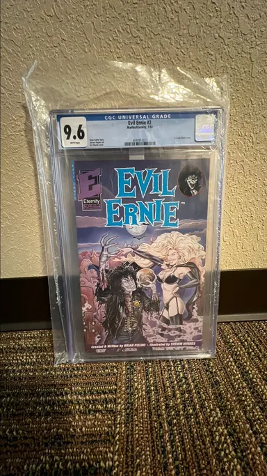 CGC 9.6 Evil Ernie 2 - 1st Lady Death cover