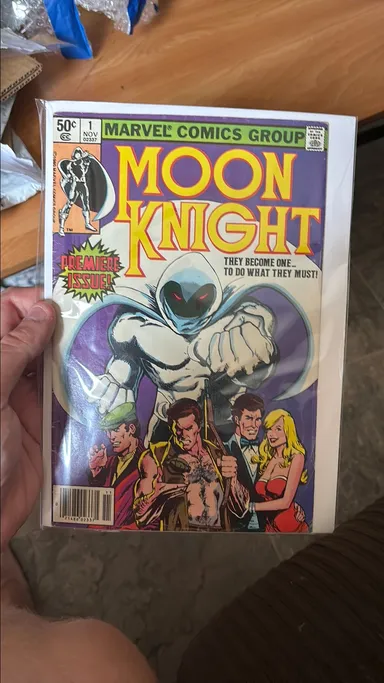 Moon knight comic book