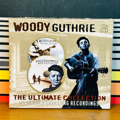 Woody Guthrie: The Ultimate Collection (2 CDs, 2002, Prism) 51 Tracks
