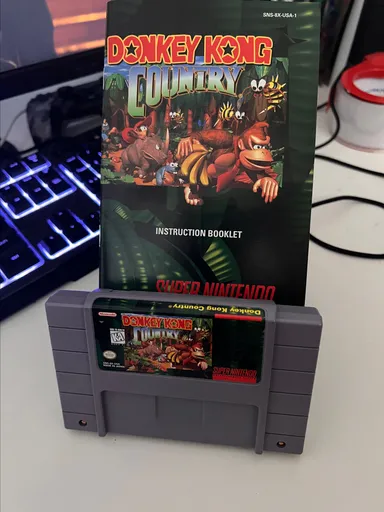 Donkey Kong country SNES