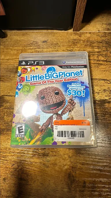 PS3 - LittleBigPlanet [Game of the Year] - CIB