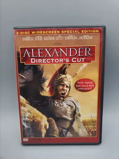 Alexander Director's Cut 2 Disc DVD Colin Farrell Angelina Jolie