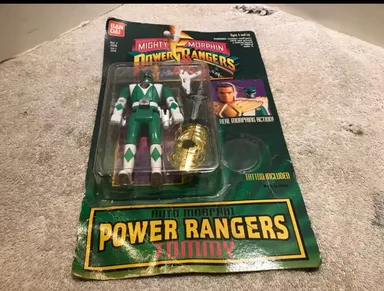 BANDAI POWER RANGERS TOMMY NEW ON CARD RARE