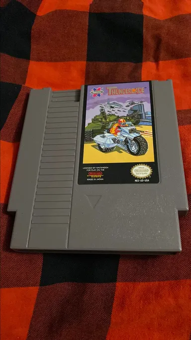NES Thundercade cart