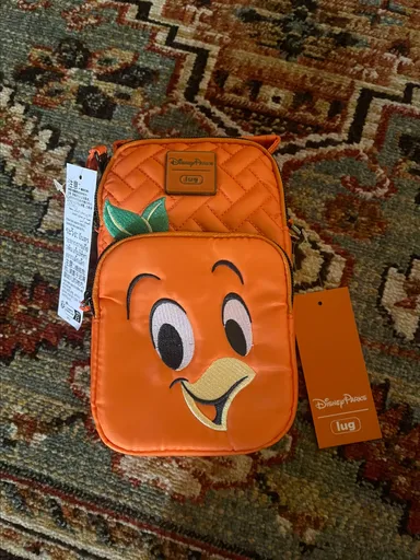 2024 Disney Parks Epcot Flower Garden Festival Orange Bird LUG Crossbody Bag