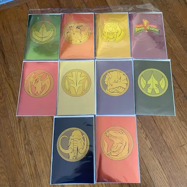 Mighty Morphin Power Rangers 115-119 full power coin set