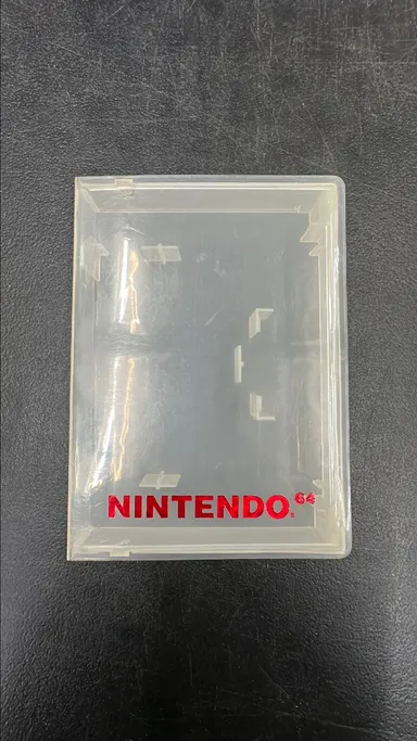 N64 Cartridge Plastic Clamshell Case Official Clear