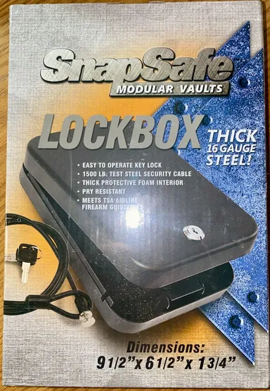 SnapSafe Lockbox