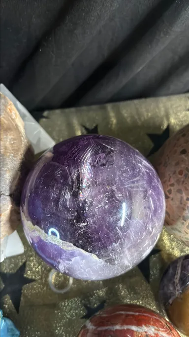 Monster amethyst sphere