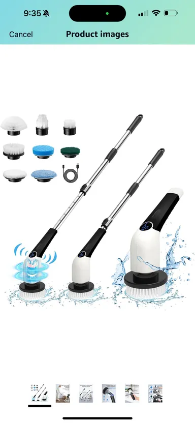 Cleaning brush 8 in 1