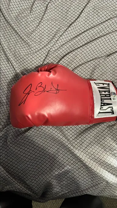 James Buster Douglas Signed Boxing Glove