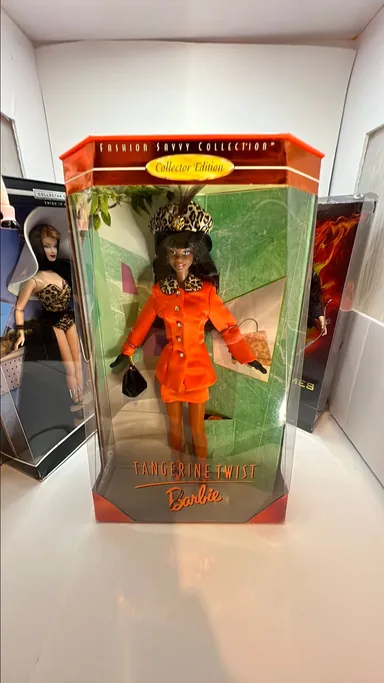 Tangerine Twist Barbie Doll Fashion Savvy Collection 1997 Mattel 17860