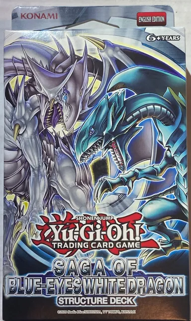 Sealed Box: Yu-Gi-Oh! Saga of the Blue-Eyes White Dragon Structure Deck