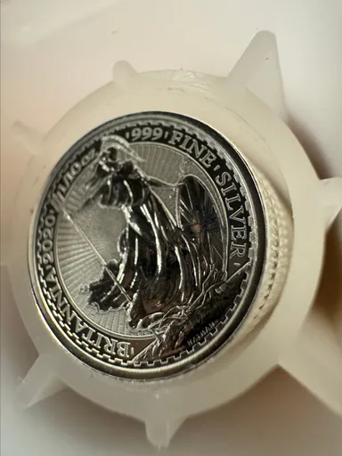 1/10 Britannia Silver 20 Pence Random Date