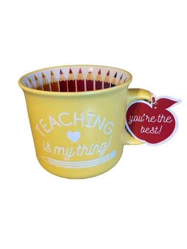 "Teaching Is My Thing" Ceramic Mug
