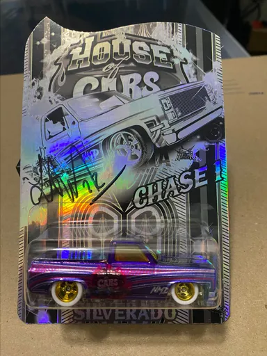 House of Cars Silverado chase signed by Lee Allen
