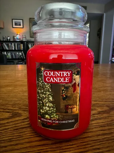 Kringle Country Candle “Wishing For Christmas” 2 Wick Jar