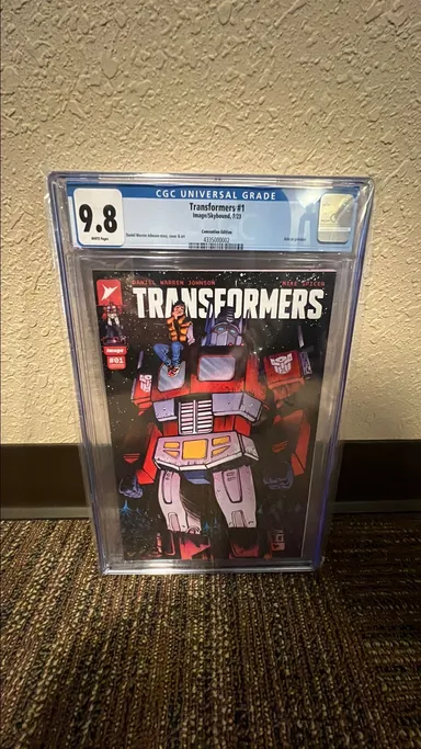 Transformers 1 Convention Edition CGC 9.8 2023