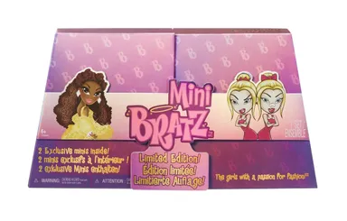 Mini Bratz Limited Edition 2-Pack, Holiday Felicia and Tweevils Mini Figures in Display Packaging