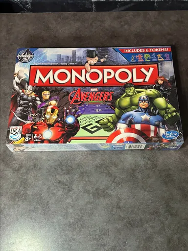Monopoly Marvel The Avengers Board Game Hasbro BRAND NEW SEALED 2014